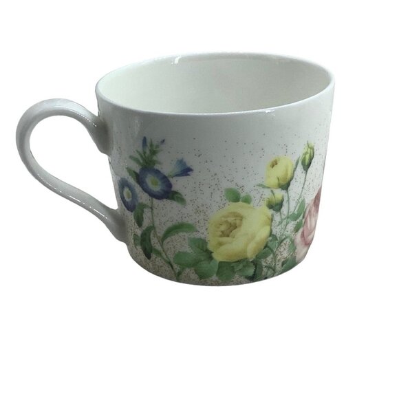 Stechcol Gracie Royal Flycatcher Bird Flower Amazonian Bone China Cup and Saucer - Picture 7 of 10
